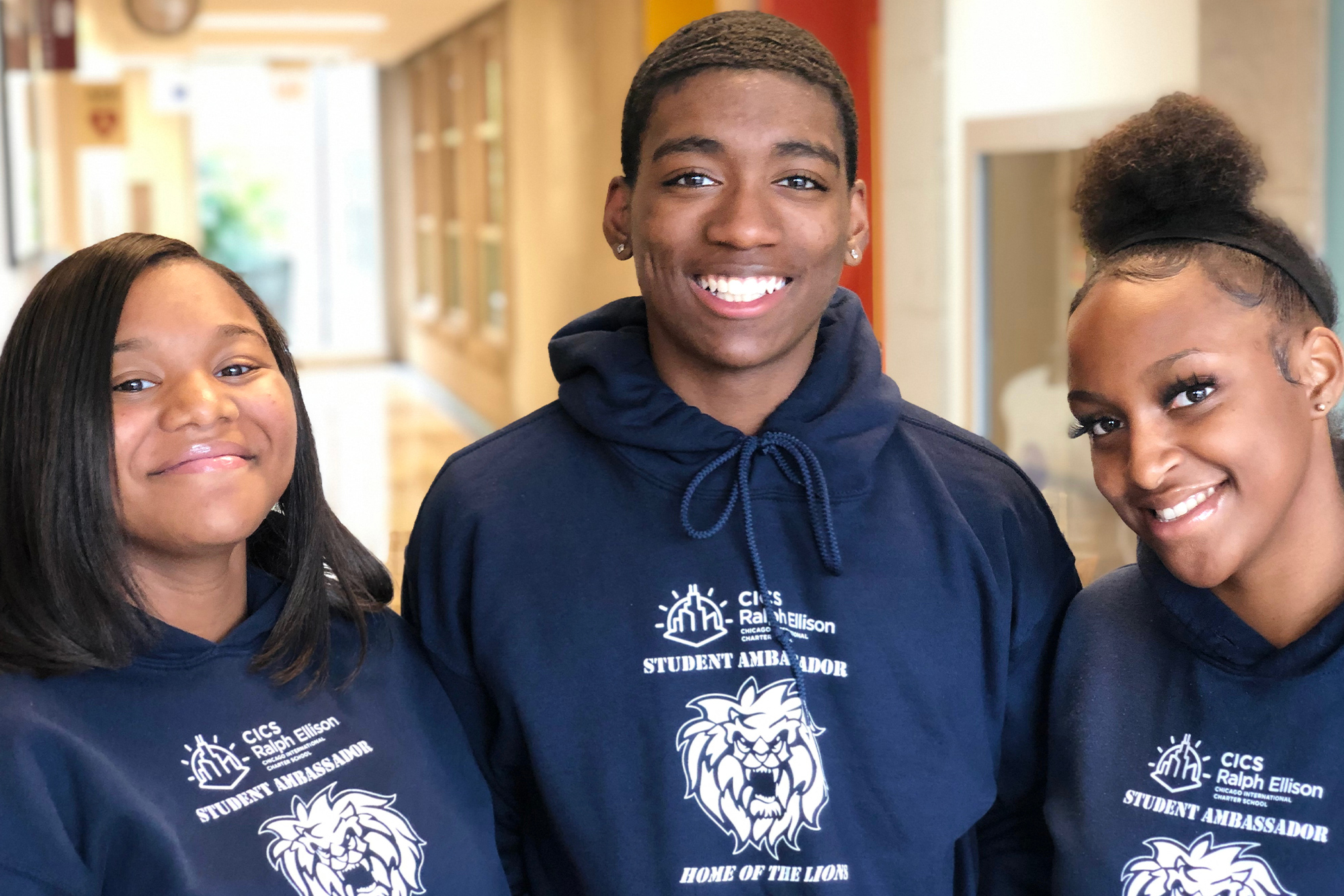 More than 96% of CICS high school students are accepted to college.